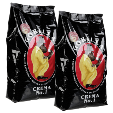 JOERGES Kava Gorilla Crema No.1, 2 kg, u zrnu