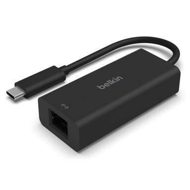 BELKIN Adapter INC012btBK, USB-C/2.5GB Ethernet, crni