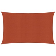 Jedro za zaštitu od sunca 160 g/m² terakota 3 x 6 m HDPE