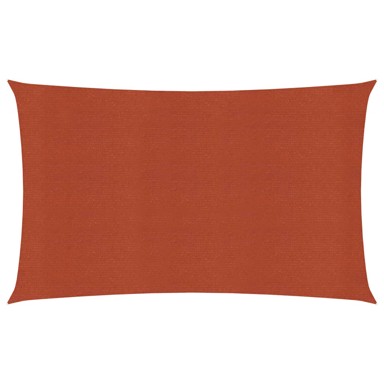 Jedro za zaštitu od sunca 160 g/m² terakota 3 x 6 m HDPE