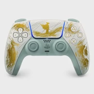 SONY Kontroler DualSense Ghost of Yotei Limited Edition zlatno-bijeli Bluetooth/USB gamepad za PlayStation 5