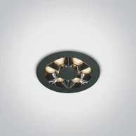 ONE LIGHT Ugradbena svjetiljka led/6w/3000k/480lm/38°/ip20 crna dm10106x/b/w