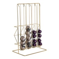 PT LIVING Stalak za kapsule kave u zlatnoj boji Wired