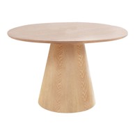 HOUSE NORDIC Okrugao blagovaonski stol s pločom stola u dekoru jasena ø 120 cm Bolton