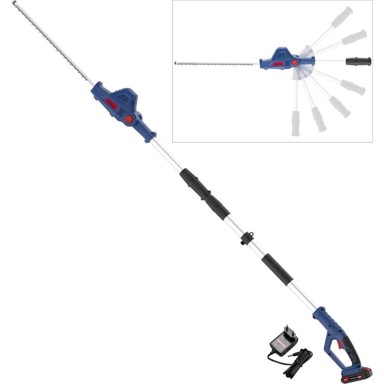 GÜDE Akumulatorske teleskopske škare za živicu HST 18-201-05, 400 mm, doseg 2,6 m