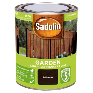 SADOLIN Lazura za drvo Garden, palisander, polumat, 0,7 l
