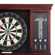 VEVOR Set ormarića za pikado 45x38 cm smeđa