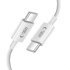 TECH-PROTECT Kabel USB-C USB-C 60W 1m, siva