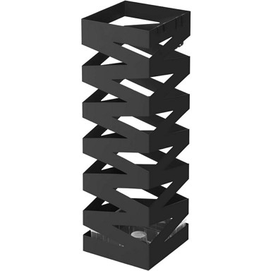 SONGMICS Metalni stalak za kišobrane LUC16B, crni