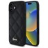 GUESS Prošivena metalna maskica Hardcase s logom za Apple iPhone 16 Plus