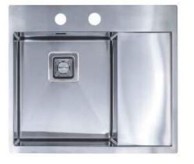 SINK SOLUTION Sudoper A Line Plus Plus 60x52 cm, lijevi, inox