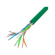 LANBERG LAN kabel, UTP, 1GB/S, 305 m, SOLID CCA, zeleni