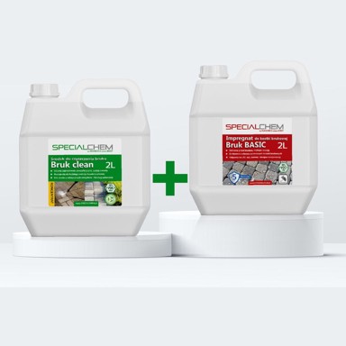SPECIALCHEM komplet za čišćenje i impregnaciju popločenja, 5 l + 5 l