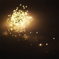 LED lampice niz, 600 LED, 30 m, topla bijela, IP44