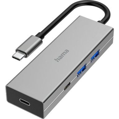 HAMA USB čvorište 00200136, sivo