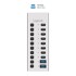 LOGILINK USB hub, 10 portova, USB-A/C, s prekidačem
