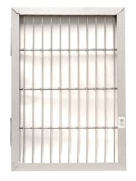 CRAWTICO Metalni otirač s okvirom za ugradnju S50*35, 500x350 mm