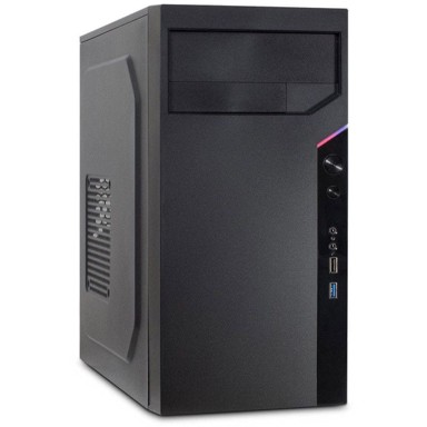 INTER-TECH Kućište 6505 Reto, mid tower, micro ATX, crno