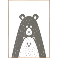 MALERIFABRIKKEN Dječja slika Safest Place 30x40 cm