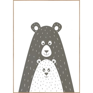 MALERIFABRIKKEN Dječja slika Safest Place 30x40 cm