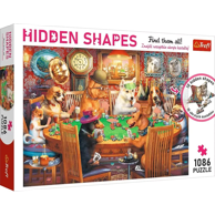 TREFL Slagalica, Hidden Shapes, Umjetnost, 1086 kom