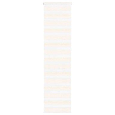 Zebra zavjesa, mramorno bež, 60 × 230 cm, poliester
