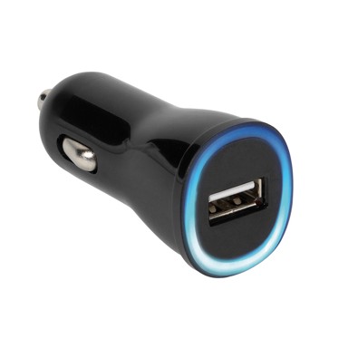 VIVANCO Auto punjač VIVANCO 36256, 2.1a usb, crni