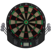 ENERO Elektronički pikado, 47 cm, LED zaslon, 6 strelica