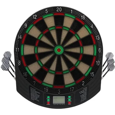 ENERO Elektronički pikado, 47 cm, LED zaslon, 6 strelica