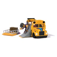 TECH DECK Skejt + set za igru bus, 7 cm