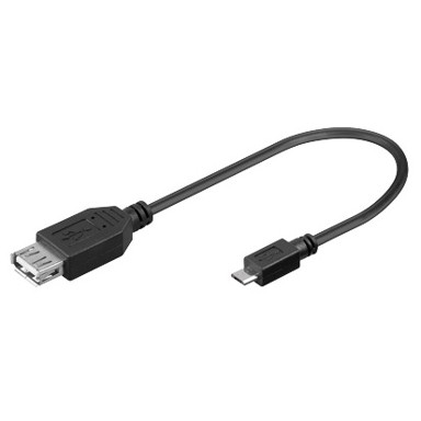 SBOX Telefonski kabel usb micro 0,1m