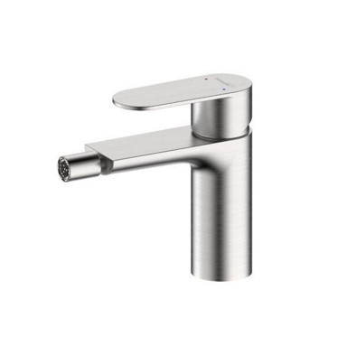 SCHMIDLER Miješalica za umivaonik Mainz visoka, mat crna, s univerzalnim klik-klak gornjim dijelom sifona