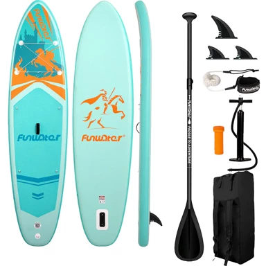 FUNWATER SUP daska SUPFW70A, 3,5 m, tirkizna