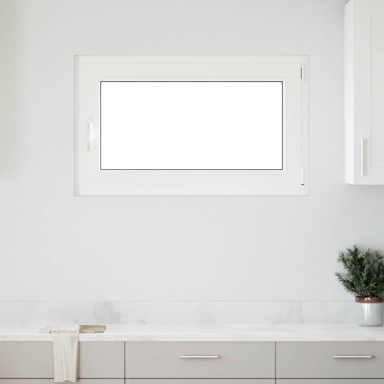 Prozor za podrum Risor 100 x 60 cm PVC i staklo, bijeli