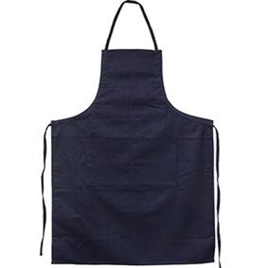 Pregača s džepom, tamno plava