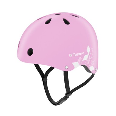 TULANO Dječja kaciga Turtle 35, 48-52 cm, pink