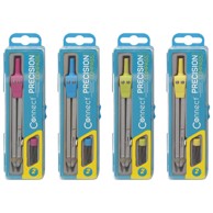 CONNECT Šestar metalni + mine PVC kutija sortirano blister