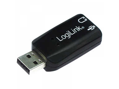 LOGILINK Zvučna kartica, USB, 5.1, vanjska, crna