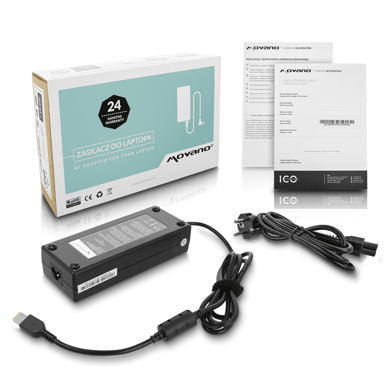 MOVANO Punjač Za Lenovo 20 V 6,75 A 135 W 11,0 x 4,5 mm Yoga