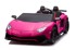 Auto na akumulator Lamborghini XXL A8803 24V, rozi, dvosjed