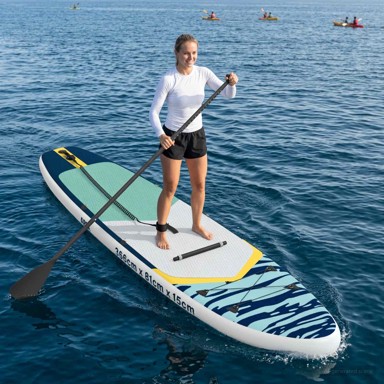 APEX SUP daska s sjedalom 2 u 1, 366 x 81 x 15 cm, plava