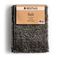 RESTILO Tamno siva kupaonska prostirka 70x120 cm Bati