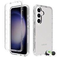 Silikonska maskica sa zaštitnim okvirom za Samsung A15 Prozirna