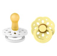 BIBS Duda varalica Boheme, kaučuk, bijela/žuta (vel. 1)