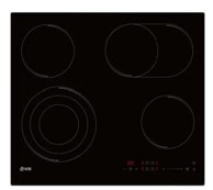 VOX Ugradbena staklokeramička ploča EBC425, crna