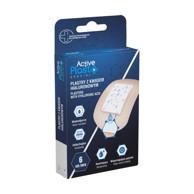 ACTIVEPLAST Flasteri s hijaluronskom kiselinom, 7,5 x 5 cm, 6 kom