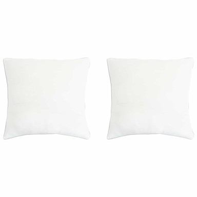 Set jastuka, 2 kom, 40 x 40 cm, bambusova vlakna, bijeli