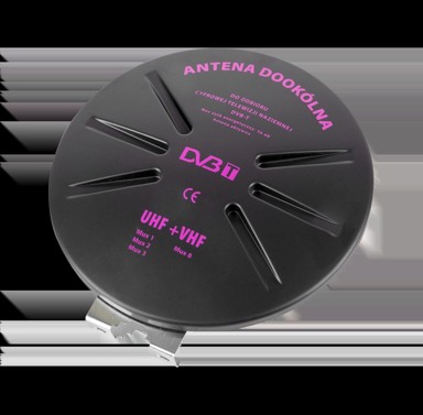 Aktivna vanjska DVB-T antena, bijela