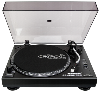 OMNITRONIC Gramofon BD-1390, crni