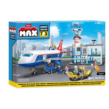 ZURU Kocke Max City set aerodrom 793 kom